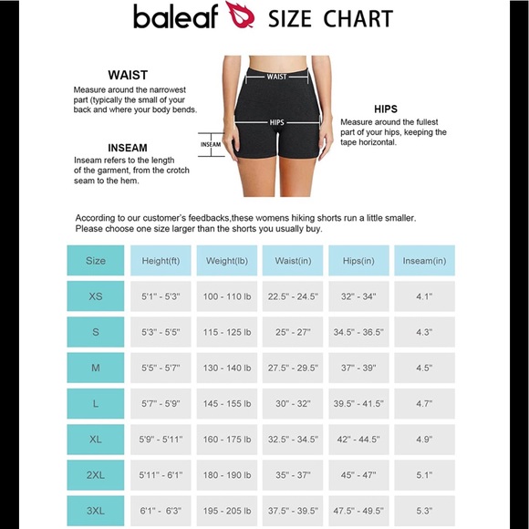 Baleaf side pocket high waist heathered blue biker shorts - Picture 14 of 14